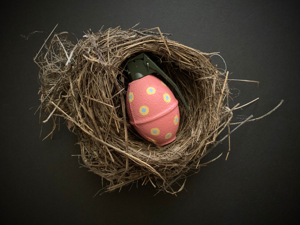Easter egg (pink)