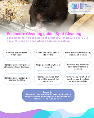 Enclosure: Spot Clean