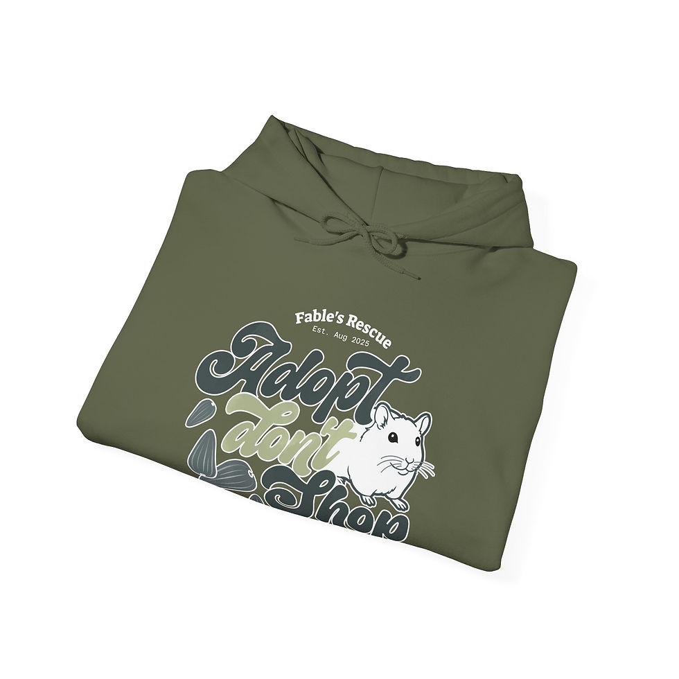 Thumbnail: Adopt Don't Shop Cozy: Hoodie