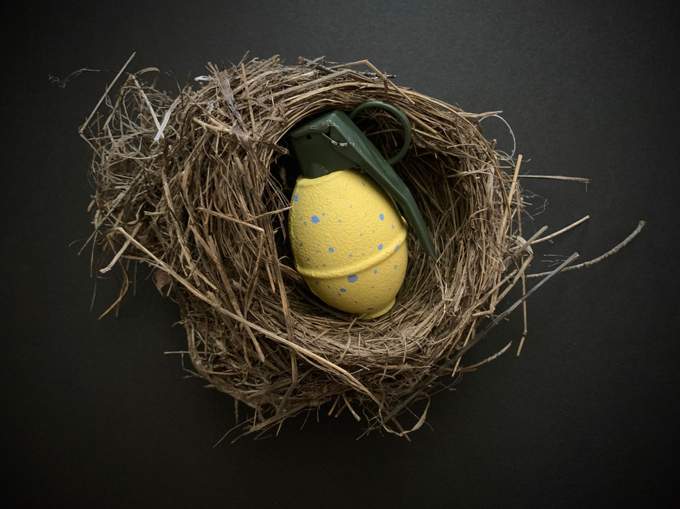 Easter egg (yellow)