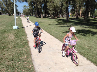 Bicicleteada para los PEQUEÑOS COLONITOS
