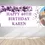 Thumbnail: Personalised Balloon Arch –  Birthday PVC Banner 1ft x 3ft