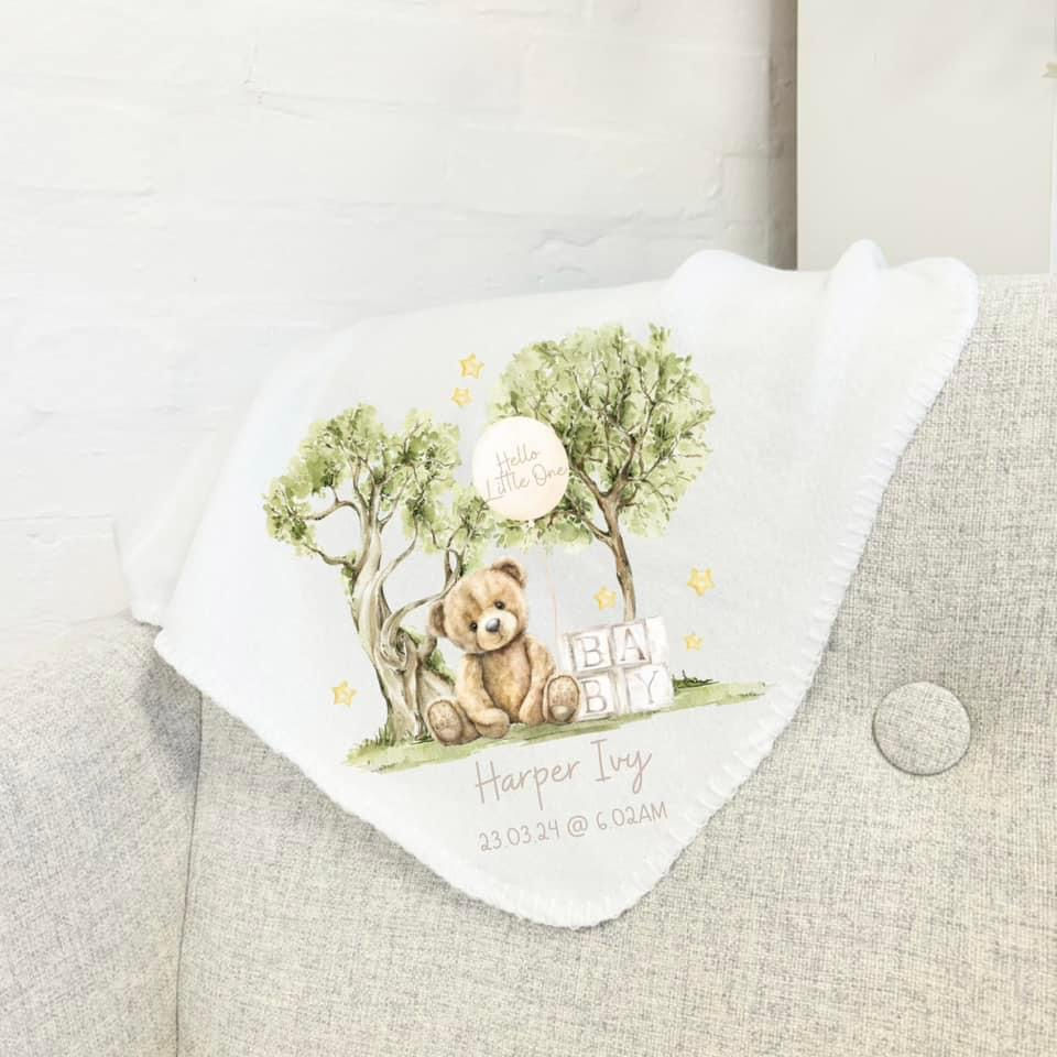 Thumbnail: Personaliaed fleece blankets 