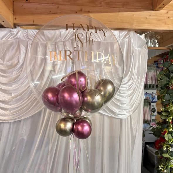 Thumbnail: Personalised  Bubble Balloon