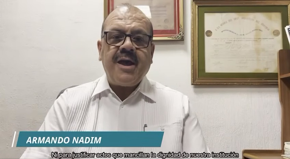 El MRGM Armando Nadim González participó en el Comunicado de la CMI