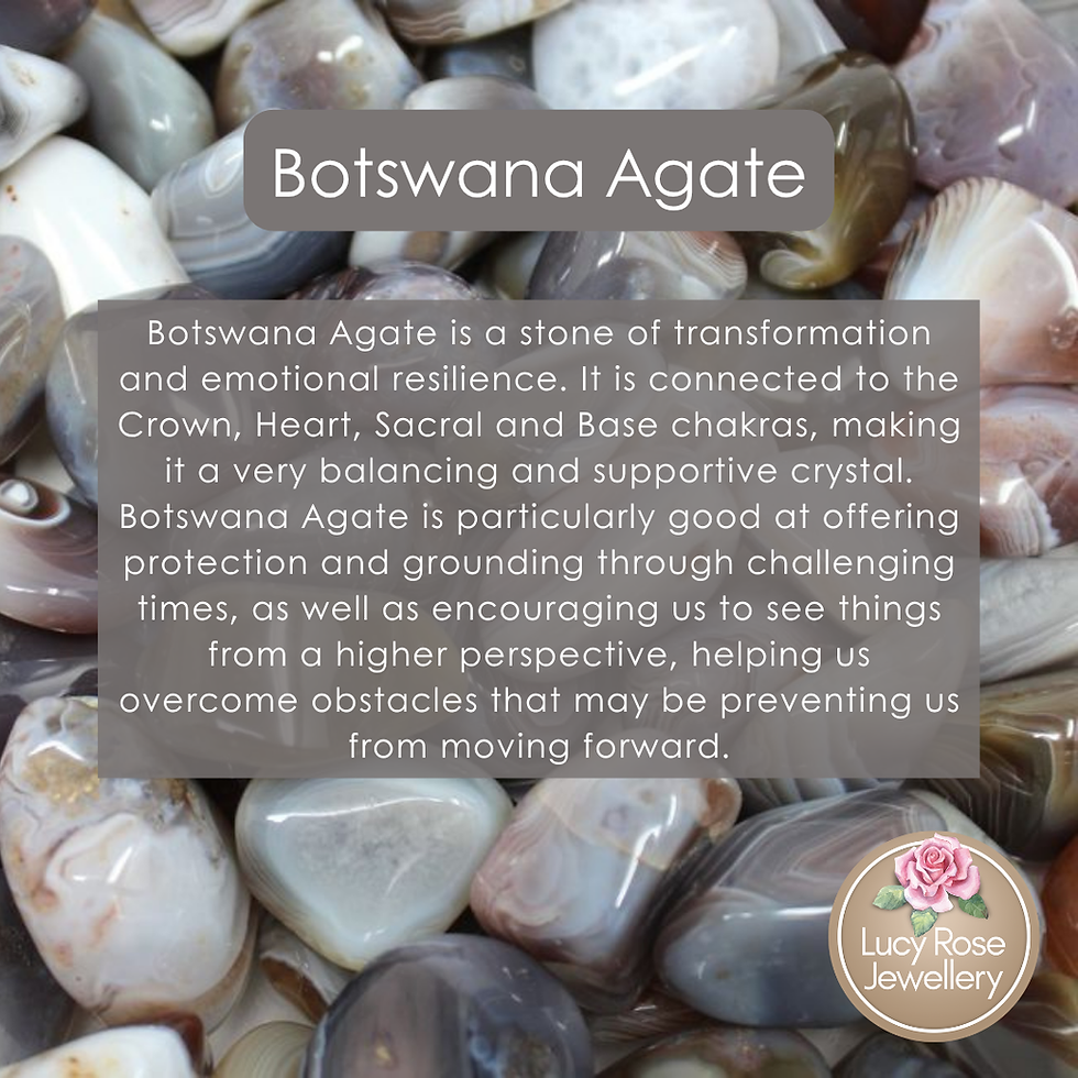 Botswana Agate Tumble Stone