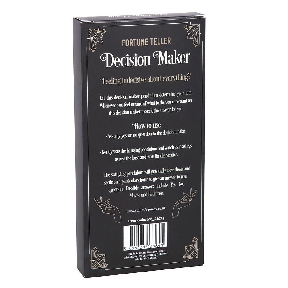 Thumbnail: Pendulum Decision Maker
