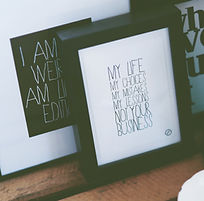 Typography Frame