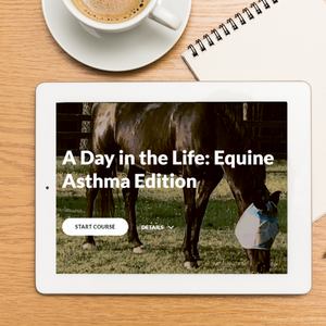 A Day in the Life: Equine Asthma Edition course