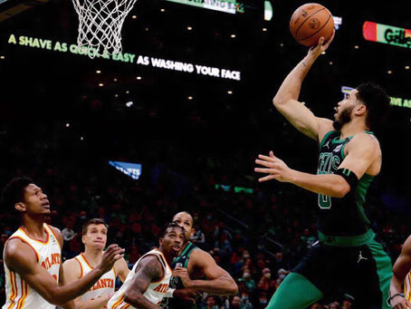 CELTICS OFFENSE DOMINATES HAWKS IN MY STRAT-O-MATIC 02/13/2022 SEASON REPLAY GAME