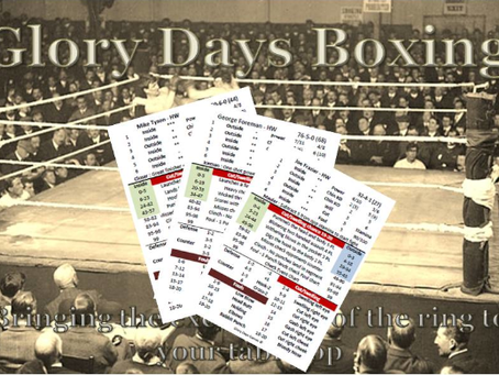 ALI vs. LOUIS IN DECIDING "GREATEST HEAVYWEIGHT" CHAMPIONSIP BOUT USING GLORY DAYS BOXING 11/05/2022