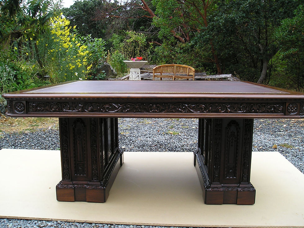 Thumbnail: Boardroom Table with Leather