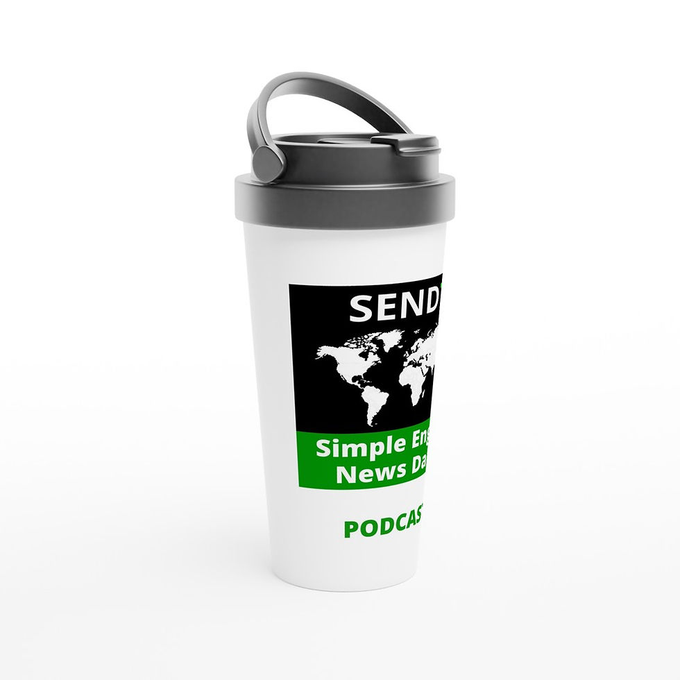 Thumbnail: SEND7 Stainless Steel Travel Mug