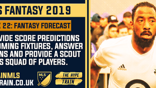 MLS Fantasy 2019: Week 22 Fantasy Forecast