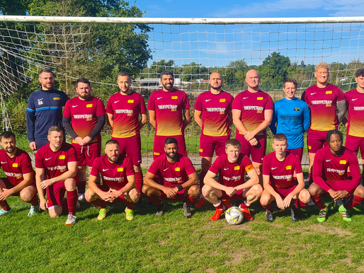Reading & District Sunday League Match Report (25/09/2022): Burghfield FC 'B' vs. Hype Train FC