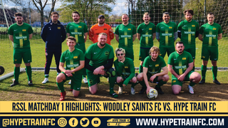 Reading Sunday Social League (RSSL) 2021 Match Highlights: Woodley Saints FC vs. Hype Train FC