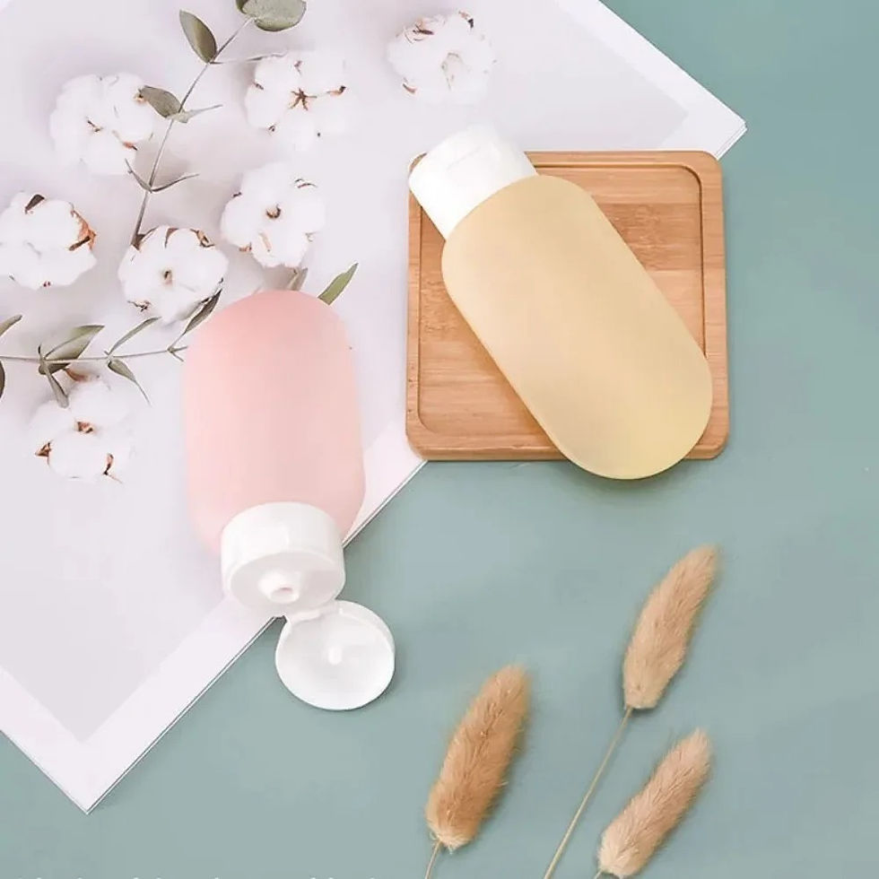 Thumbnail: Refillable water bottle, soft silicone squeeze tube packaging empty bottle, whol