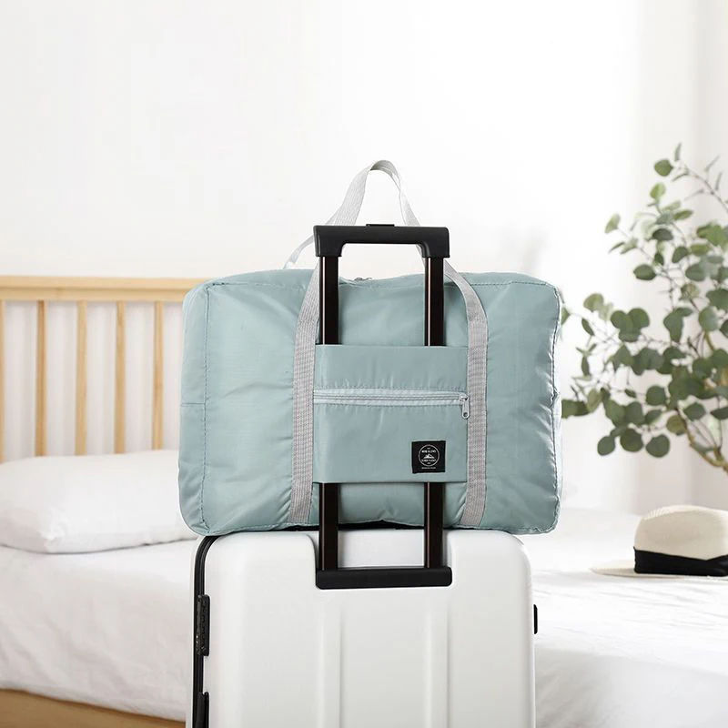 Thumbnail: Foldable Travel Duffel Bag for Airlines Carry on Bag for Women and Girls Lightwe