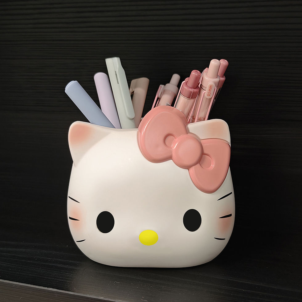 Miniatura: Sanrio Hello Kitty Creative Office Desktop Organizer Kt Cat Cute Multi-Functiona