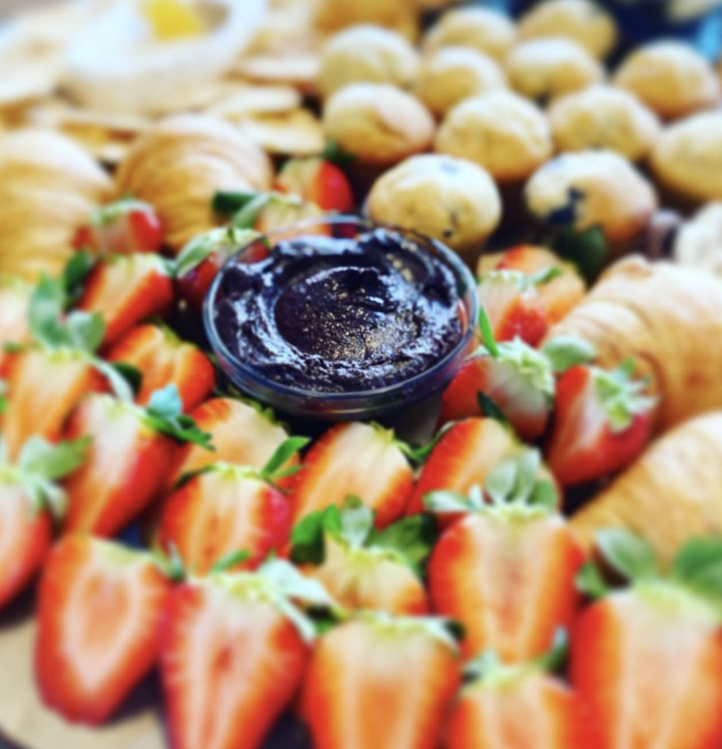 Arranged Food and Objects