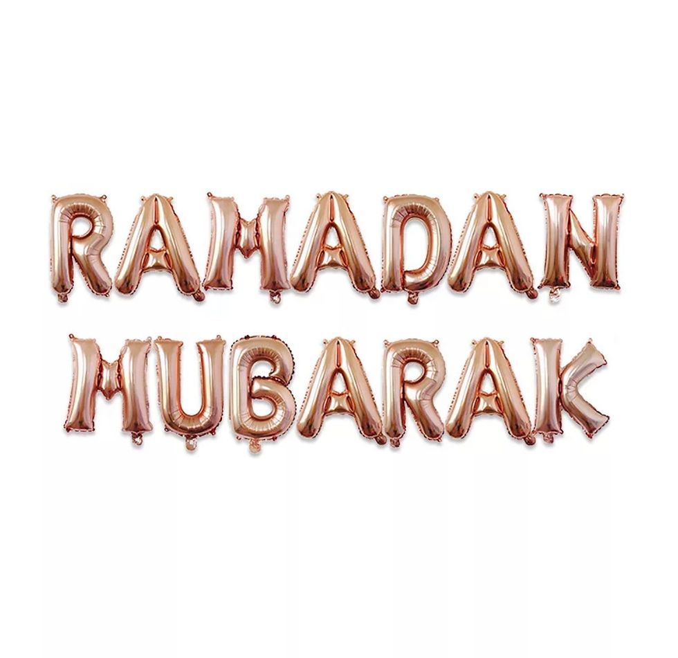 Thumbnail: Ramadan Mubarak Foil Balloons 