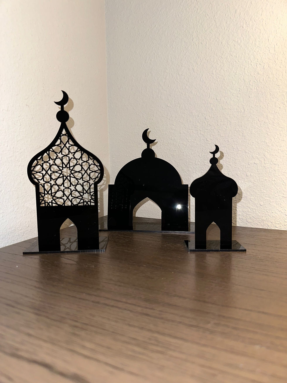 Thumbnail: 3 piece Mini mosques acrylic stands