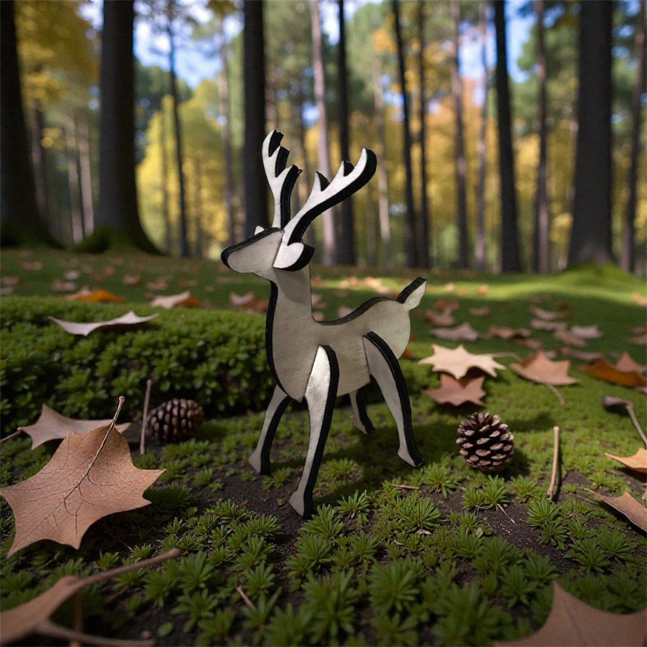 Maquette de cerf