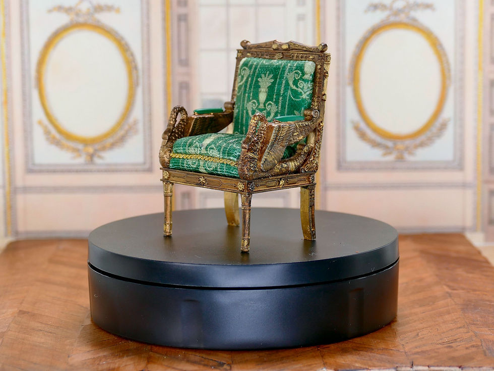Miniature : Fauteuil Empire de l'hôtel Beauharnais