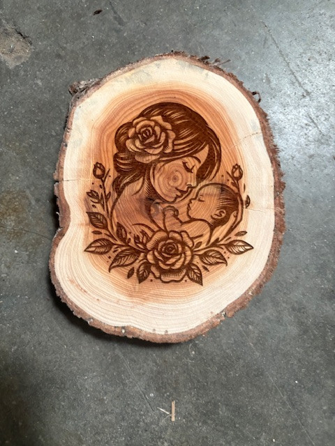 Miniature : Motifs sur bois