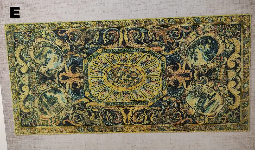 Miniature : Tapis Savonnerie  & Aubusson