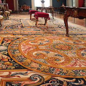 Magasin de tapis, tissus et papiers peints miniatures à l'échelle 1:12