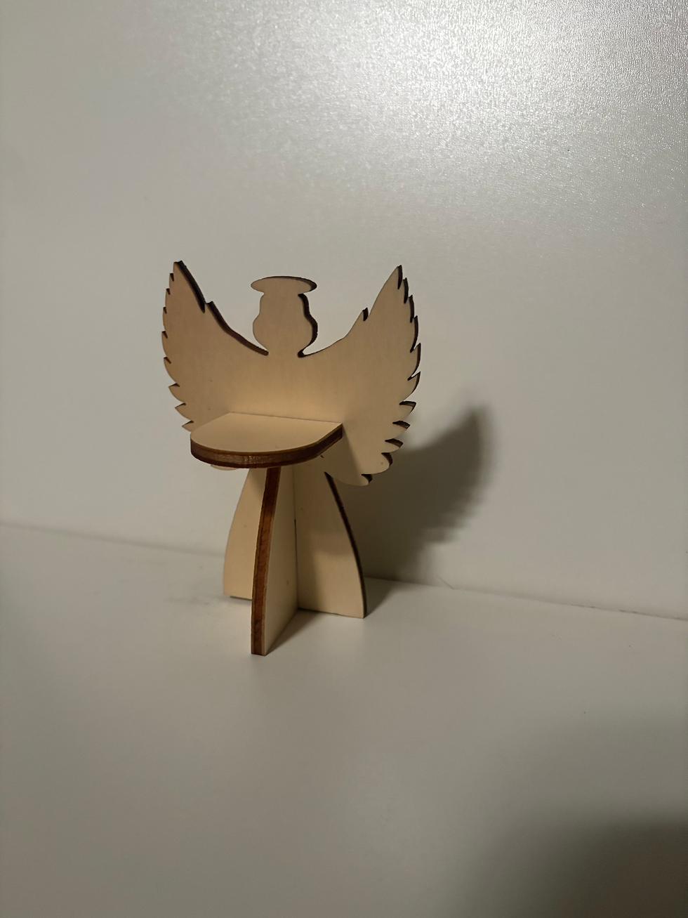 Miniature : Bougeoir ange avec bougie