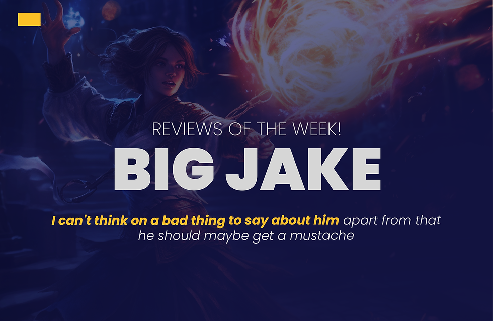 Paid Role-Playing Game Sessions Reviews - BIG JAKE