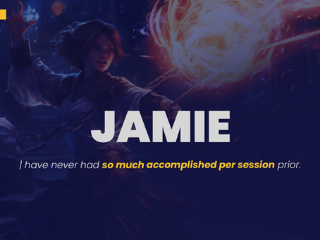 Paid Role-Playing Game Sessions Reviews [Player: JAMIE ]