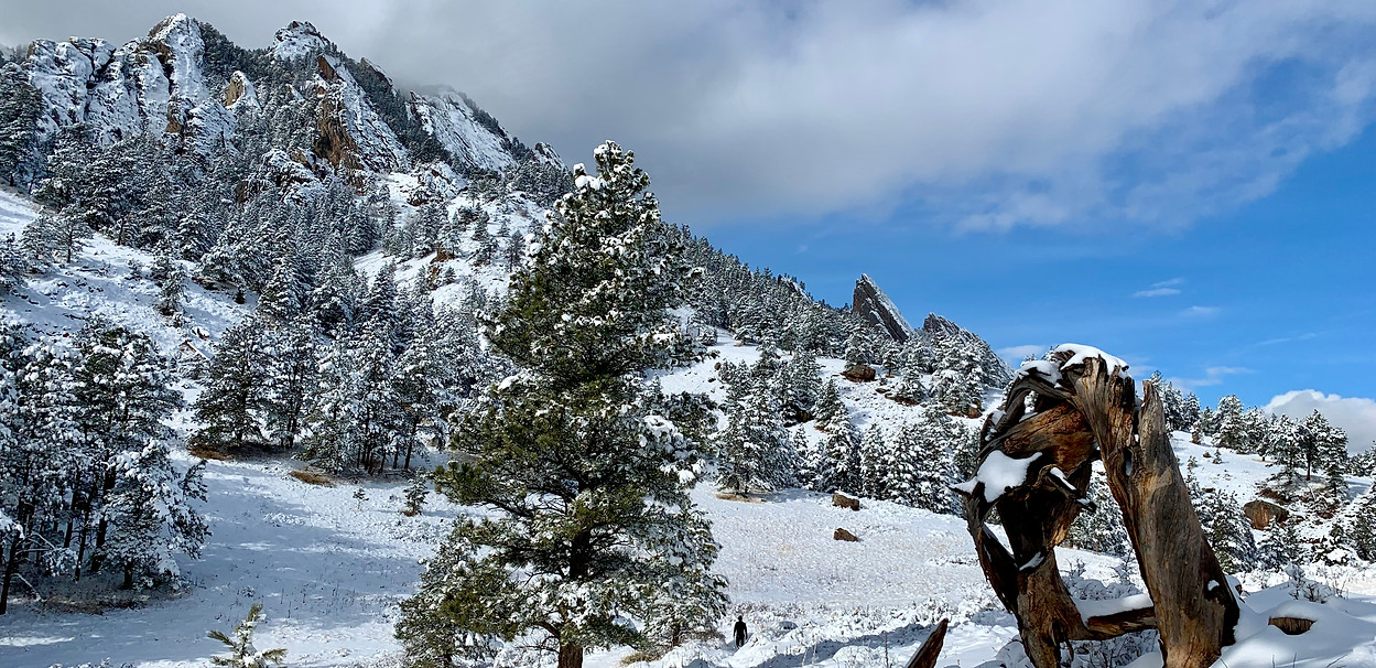 Snowy foothils about me cover photo