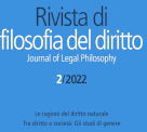 Rivista di filosofia del diritto 2/2022 - Tra società e diritto. L'impatto degli studi di genere.