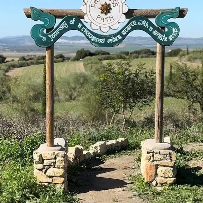 pathless path nature retreat walk