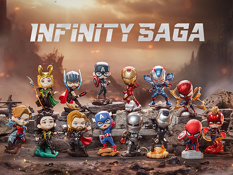 POPMART MARVEL アベンジャーズ シリーズ 12個入りBOX POPMART Marvel Infinity Saga シリーズ 12個入り1BOX | 松村商店