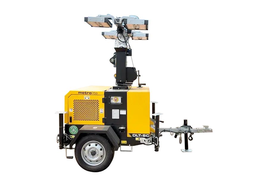 EDLT-8C Hybrid Electric/Diesel LED Light Tower