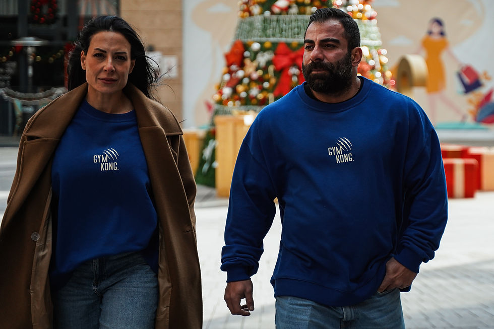 Küçük resim: GymKong Oversize Sweatshirt