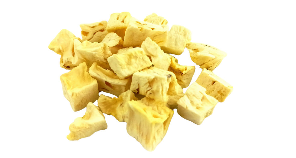 Piña Liofilizada en Snack
