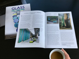 “Patience + Mindfulness = Success” interview for the British "Glass Network"
