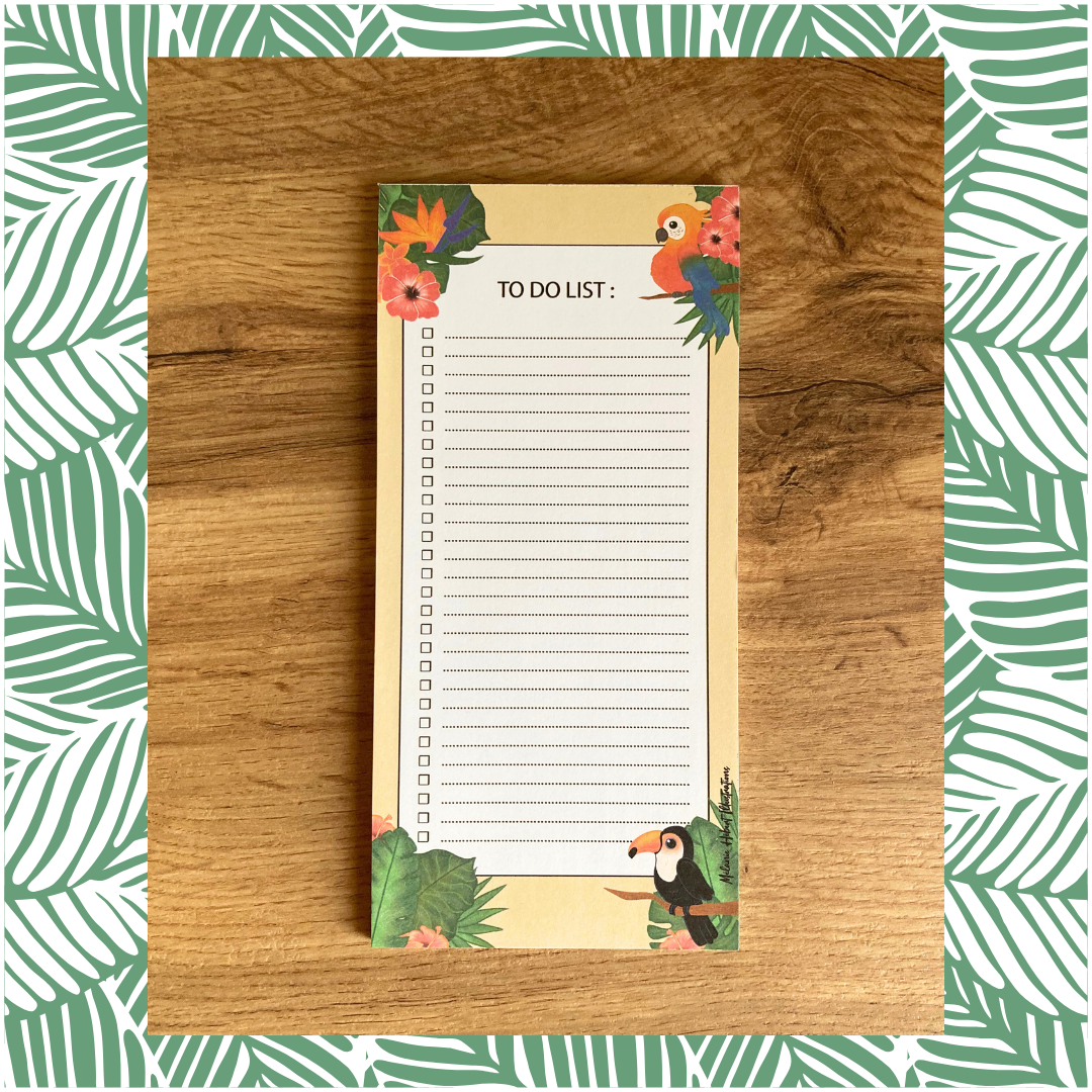 to do list exotique