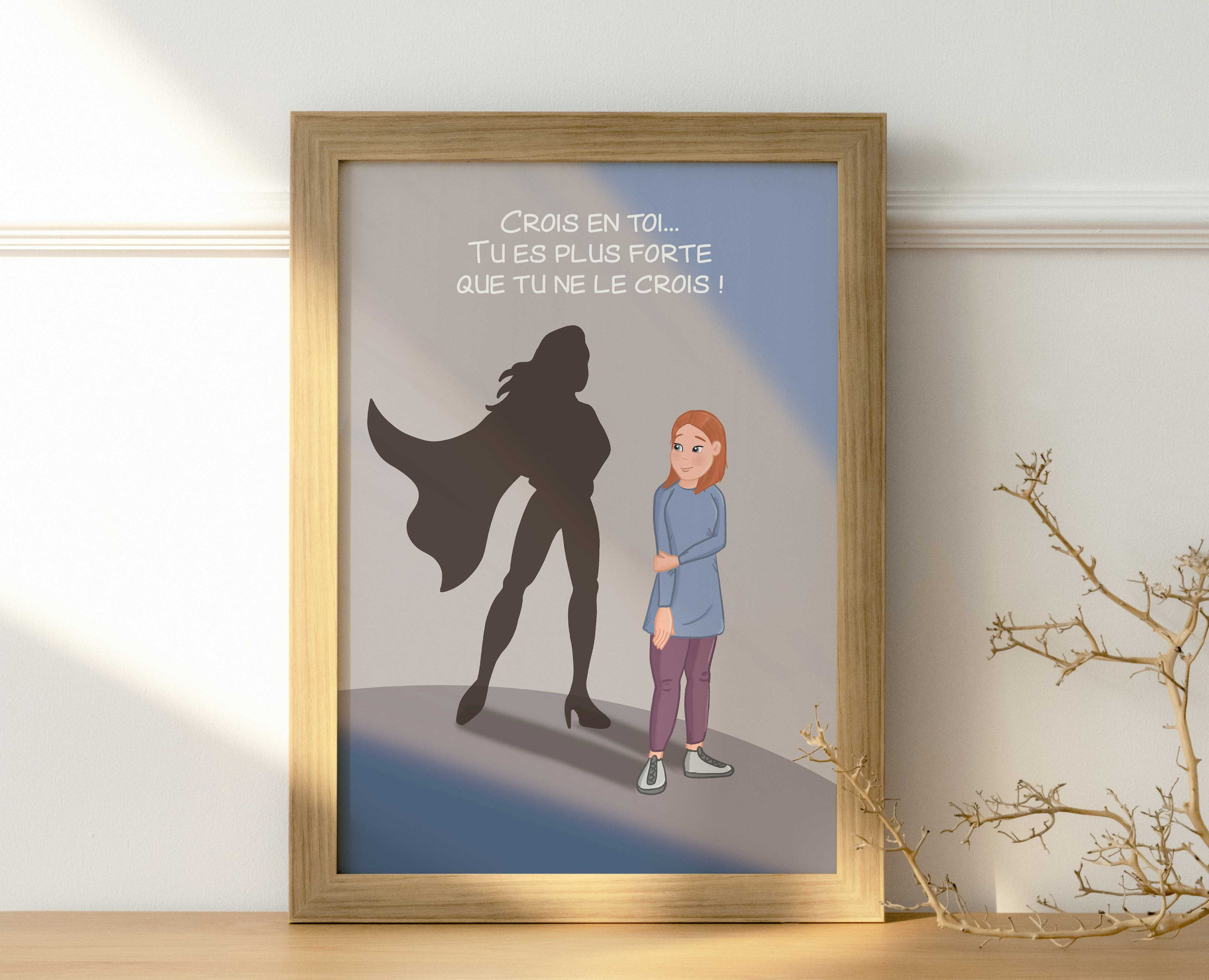 affiche décorative citation