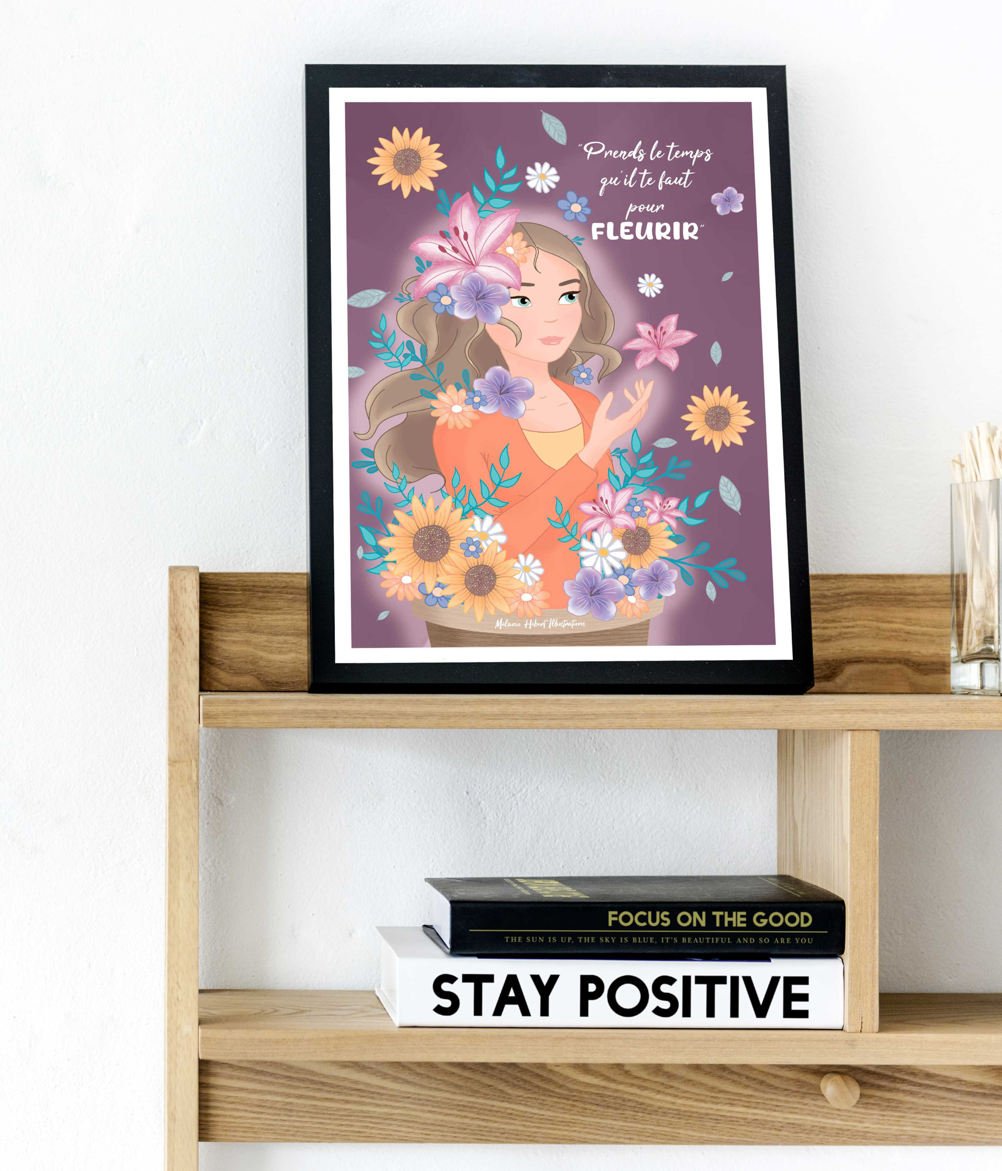 Illustration/Affiche "Fleurir"