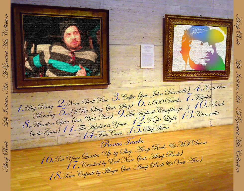 Aesop Rock Greatest Hits Album