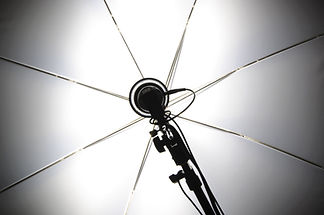 Fotografía reflector de la lámpara