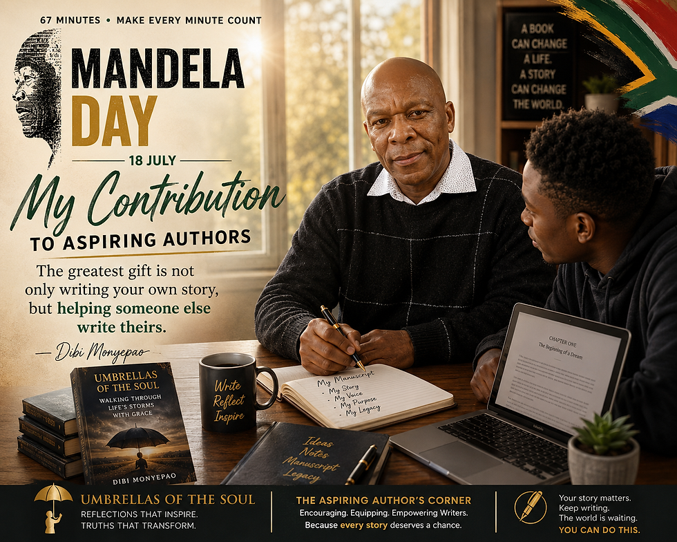Mandela Day: The Legacy We Leave in Other People's Lives