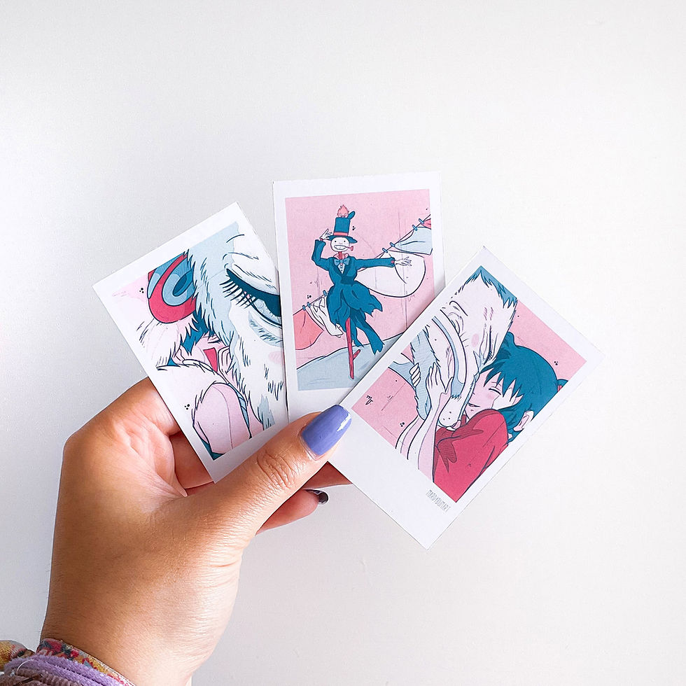 Thumbnail: Mini prints películas anime Instax Mini