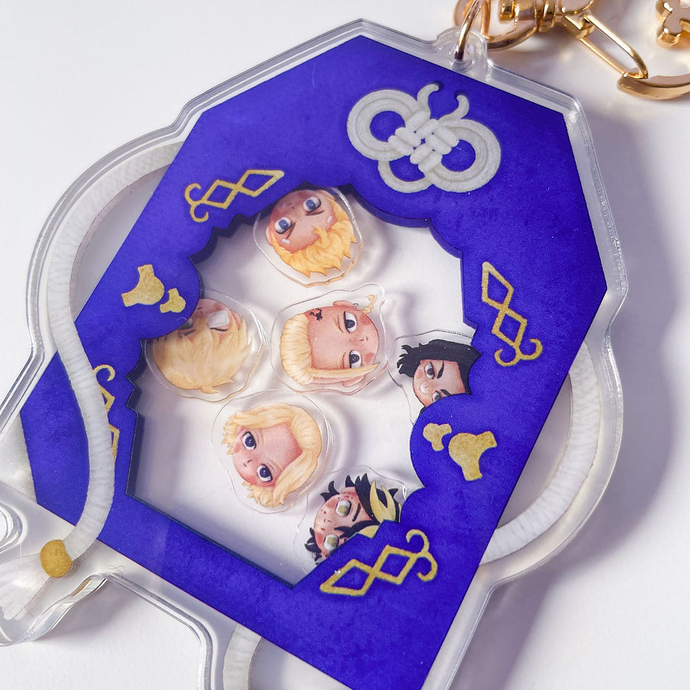 Miniatura: Llavero shaker omamori